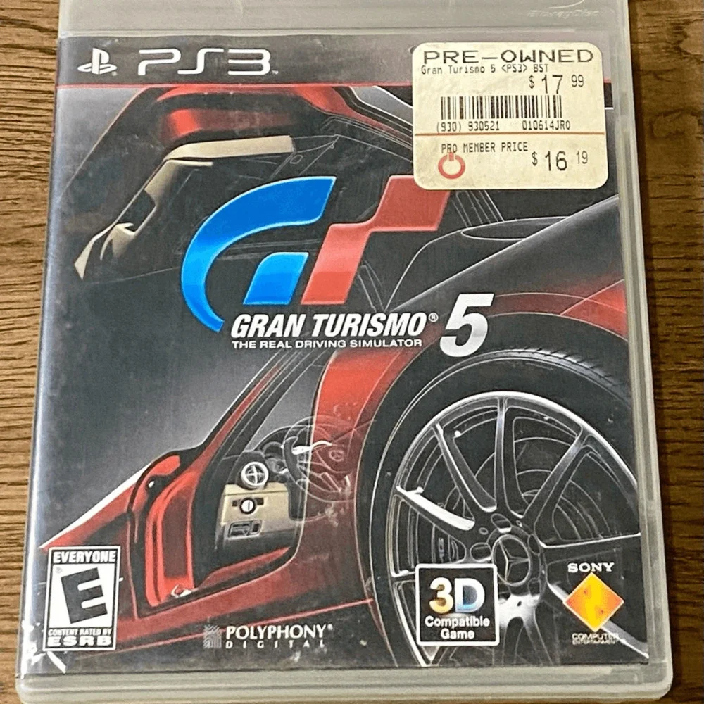 2012 PS3 Gran Turismo 5- The Real Driving Simulator